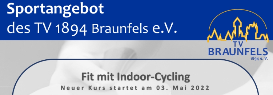 Indoor-Cycling-Kurs startet am 25. April